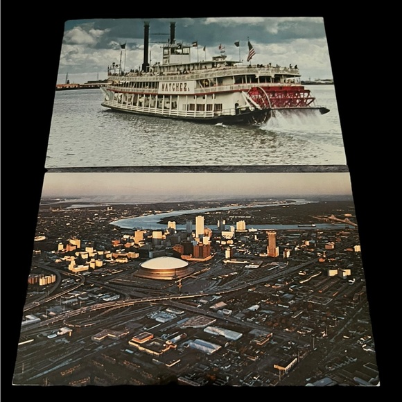 Vintage New Orleans Louisiana Postcard Lot of 8 French Quarter SuperDome UNUSED - Picture 8 of 11